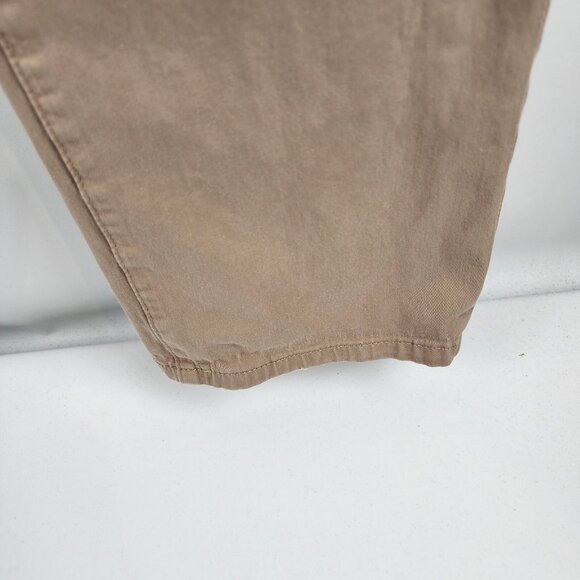 AG Adriano Goldschmied The Everett Pants Mens Slim Straight Tan Size 36x31 - Picture 9 of 13